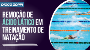 Remoção de ácido lático em treinamento de natação